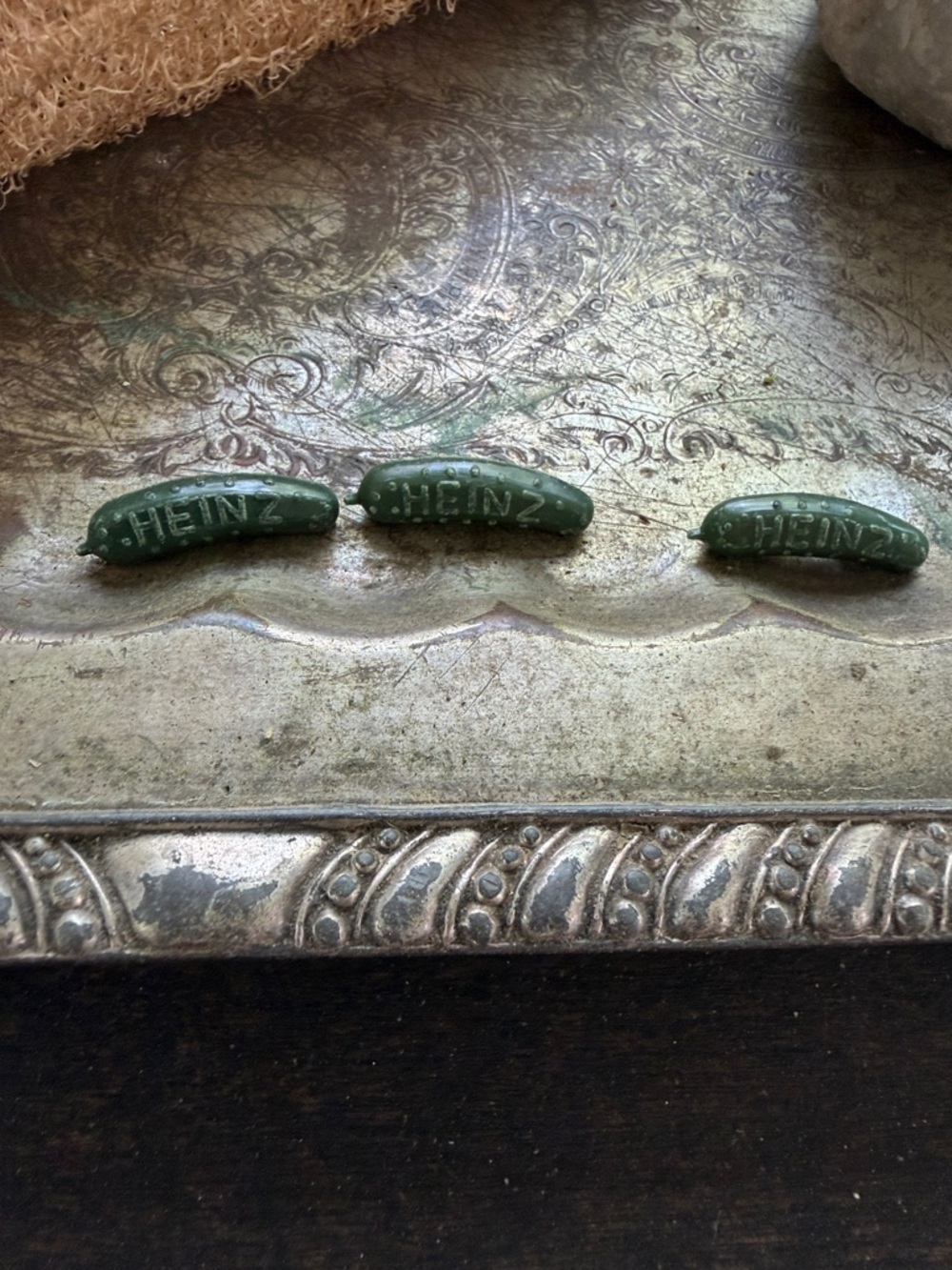 Heinz plastic pickle pins